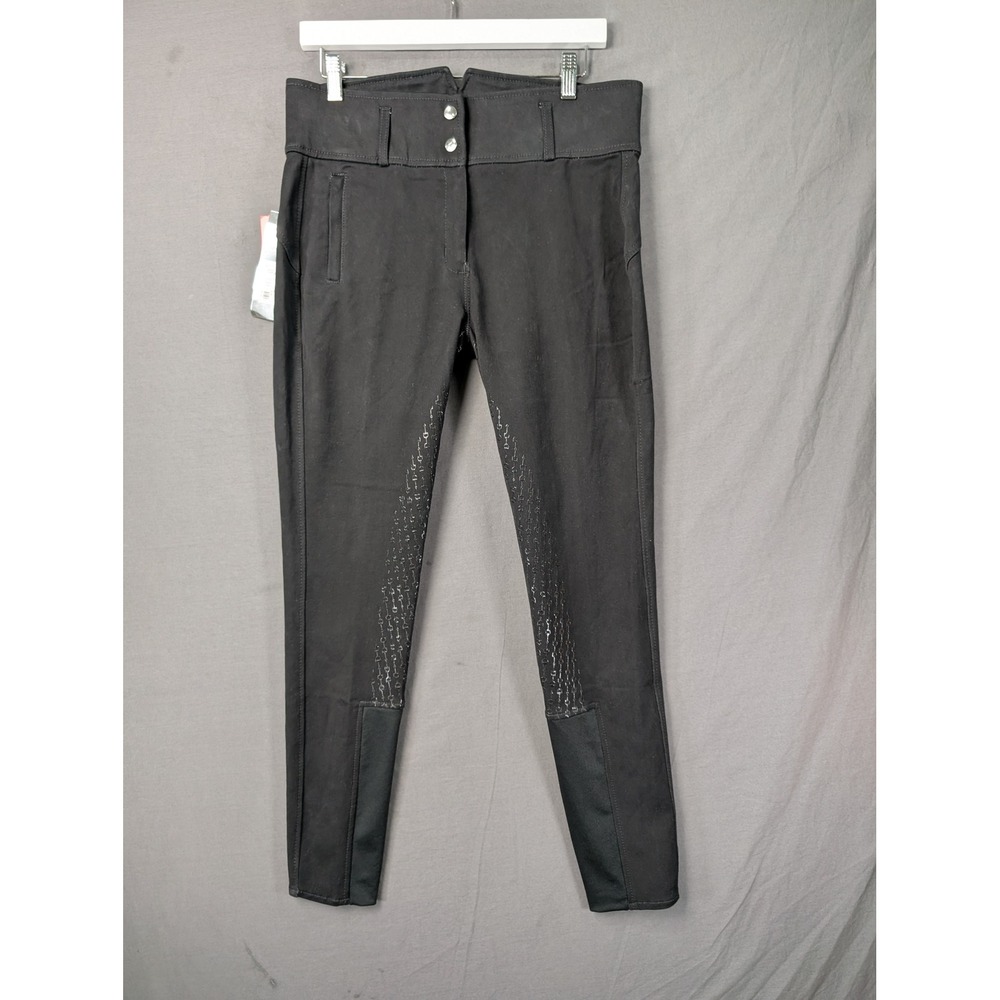 Horze Daniela Womens Silicone FS Breeches Black EU 42 US 30‎